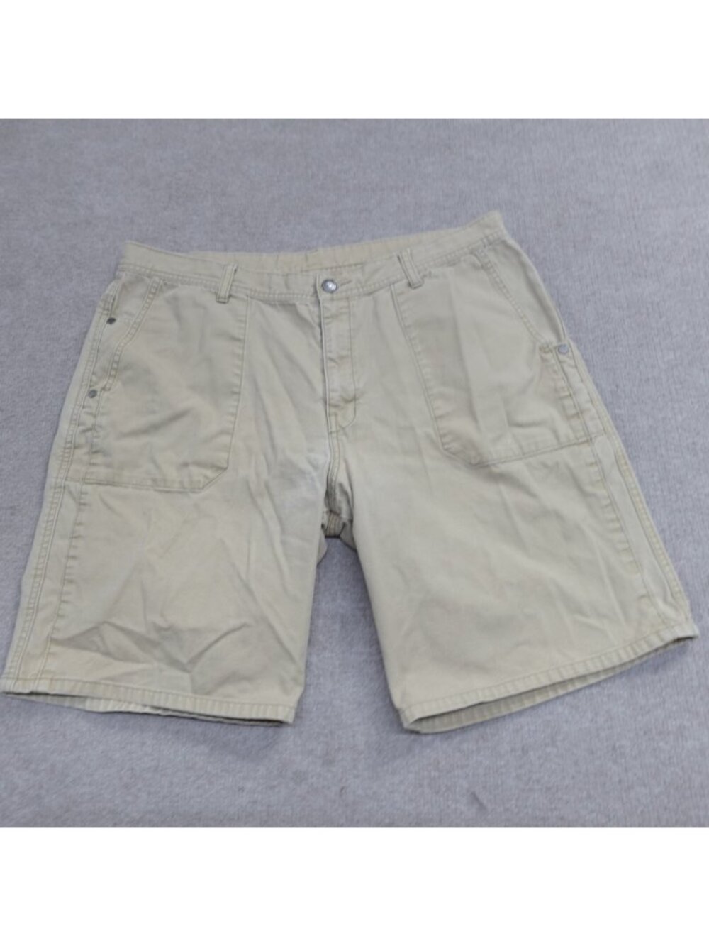 Patagonia Shorts 36 Beige Canvas Shop Shorts Organic Cotton